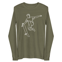 Load image into Gallery viewer, UTO IV "SK8T3" Unisex Long Sleeve Tee