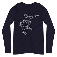 Load image into Gallery viewer, UTO IV "SK8T3" Unisex Long Sleeve Tee