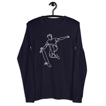 Load image into Gallery viewer, UTO IV "SK8T3" Unisex Long Sleeve Tee