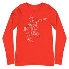 Load image into Gallery viewer, UTO IV "SK8T3" Unisex Long Sleeve Tee