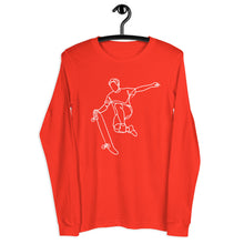 Load image into Gallery viewer, UTO IV "SK8T3" Unisex Long Sleeve Tee