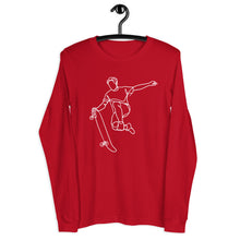 Load image into Gallery viewer, UTO IV "SK8T3" Unisex Long Sleeve Tee