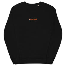 Load image into Gallery viewer, UTO IV "orange" Unisex organic sweatshirt