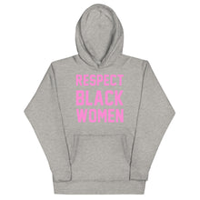 Load image into Gallery viewer, UTO IV "Respect Black Women" Unisex Hoodie