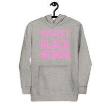 Load image into Gallery viewer, UTO IV "Respect Black Women" Unisex Hoodie
