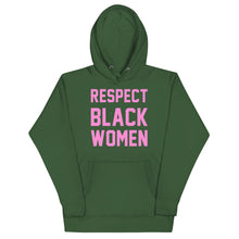 Load image into Gallery viewer, UTO IV "Respect Black Women" Unisex Hoodie