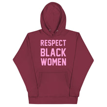 Load image into Gallery viewer, UTO IV "Respect Black Women" Unisex Hoodie