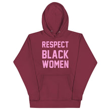 Load image into Gallery viewer, UTO IV "Respect Black Women" Unisex Hoodie