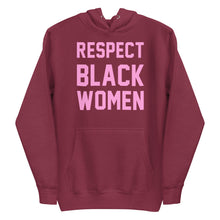 Load image into Gallery viewer, UTO IV "Respect Black Women" Unisex Hoodie