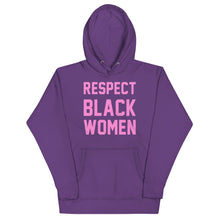 Load image into Gallery viewer, UTO IV "Respect Black Women" Unisex Hoodie