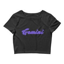 Load image into Gallery viewer, UTO IV "Gemini" Women’s Crop Tee