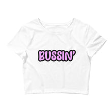 Load image into Gallery viewer, UTO IV "Bussin" Women’s Crop Tee