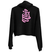 Load image into Gallery viewer, UTO IV "Respect Black Women" Crop Hoodie