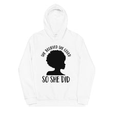 Load image into Gallery viewer, UTO IV "Queendom" Women's Eco Fitted Hoodie