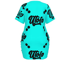 Load image into Gallery viewer, UTO IV Signature Stacked-Hem Dress — Plus Size
