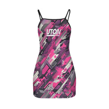 Load image into Gallery viewer, UTO IV &quot;Pink Mirage Ops&quot; Femme Allure Women&#39;s Cami Dress (Plus Size)
