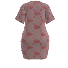 Load image into Gallery viewer, UTO IV Signature Stacked-Hem Dress — Plus Size
