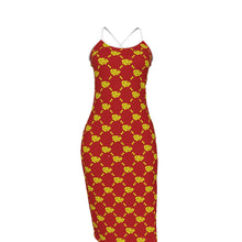 Load image into Gallery viewer, UTO IV Women's Back Cross Cami Dress
