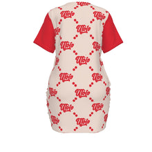 Load image into Gallery viewer, UTO IV "Cheesecake" Signature Stacked-Hem Dress — Plus Size
