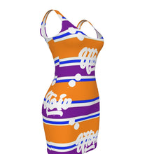 Load image into Gallery viewer, UTO IV Women's Bodycon Dress - Citrus Royale

