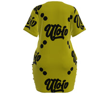 Load image into Gallery viewer, UTO IV Signature Stacked-Hem Dress — Plus Size
