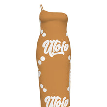 Load image into Gallery viewer, UTO IV Plus Size Oblique-Shoulder Dress
