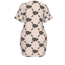 Load image into Gallery viewer, UTO IV Signature Stacked-Hem Dress — Plus Size

