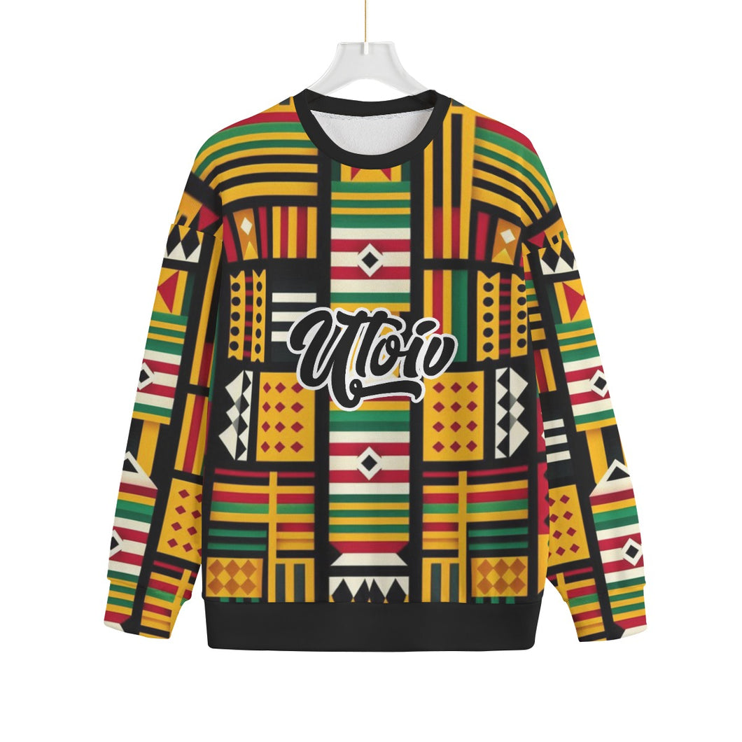 UTO IV Unisex Knitted Fleece Sweater | Plus Size