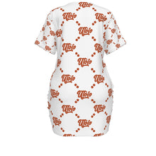 Load image into Gallery viewer, UTO IV Signature Stacked-Hem Dress — Plus Size
