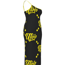 Load image into Gallery viewer, UTO IV Plus Size Oblique-Shoulder Dress
