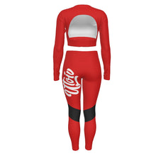 Load image into Gallery viewer, UTO IV Women's Sport Set With Backless Top And Leggings
