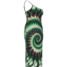 Load image into Gallery viewer, UTO IV Plus Size Oblique-Shoulder Dress
