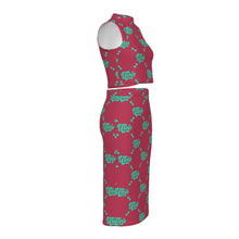 Load image into Gallery viewer, UTO IV Tank Top &amp; Split Skirt Set
