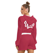 Load image into Gallery viewer, UTO IV Women's Mirco Fleece Hoodie and Shorts Set
