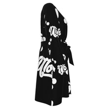 Load image into Gallery viewer, UTO IV Women's V-neck Dress With Waistband (Plus Size)
