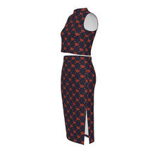 Load image into Gallery viewer, UTO IV Tank Top &amp; Split Skirt Set
