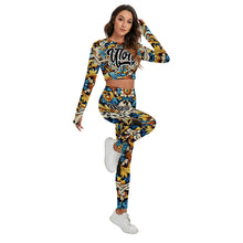 Load image into Gallery viewer, UTO IV Women&#39;s Sport Set With Backless Top And Leggings
