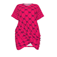 Load image into Gallery viewer, UTO IV Signature Stacked-Hem Dress — Plus Size
