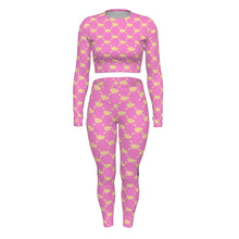 Load image into Gallery viewer, UTO IV Women's Sport Set With Backless Top And Leggings
