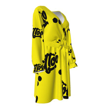 Load image into Gallery viewer, UTO IV Women's V-neck Dress With Waistband (Plus Size)
