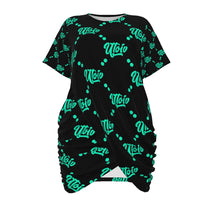 Load image into Gallery viewer, UTO IV Signature Stacked-Hem Dress — Plus Size
