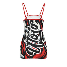 Load image into Gallery viewer, UTO IV &quot;Crimson Heatwave &quot; Femme Allure Women&#39;s Cami Dress (Plus Size)
