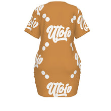Load image into Gallery viewer, UTO IV Signature Stacked-Hem Dress — Plus Size
