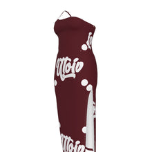 Load image into Gallery viewer, UTO IV Plus Size Oblique-Shoulder Dress
