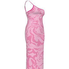 Load image into Gallery viewer, UTO IV Plus Size Oblique-Shoulder Dress
