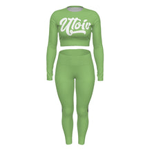 Load image into Gallery viewer, UTO IV Women's Sport Set With Backless Top And Leggings
