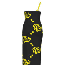 Load image into Gallery viewer, UTO IV Plus Size Oblique-Shoulder Dress
