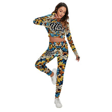Load image into Gallery viewer, UTO IV Women&#39;s Sport Set With Backless Top And Leggings

