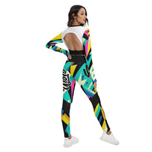 Load image into Gallery viewer, UTO IV &quot;Jetstream&quot; Women&#39;s Sport Set With Backless Top And Leggings

