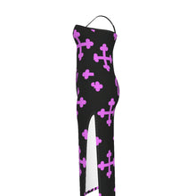 Load image into Gallery viewer, UTO IV Plus Size Oblique-Shoulder Dress
